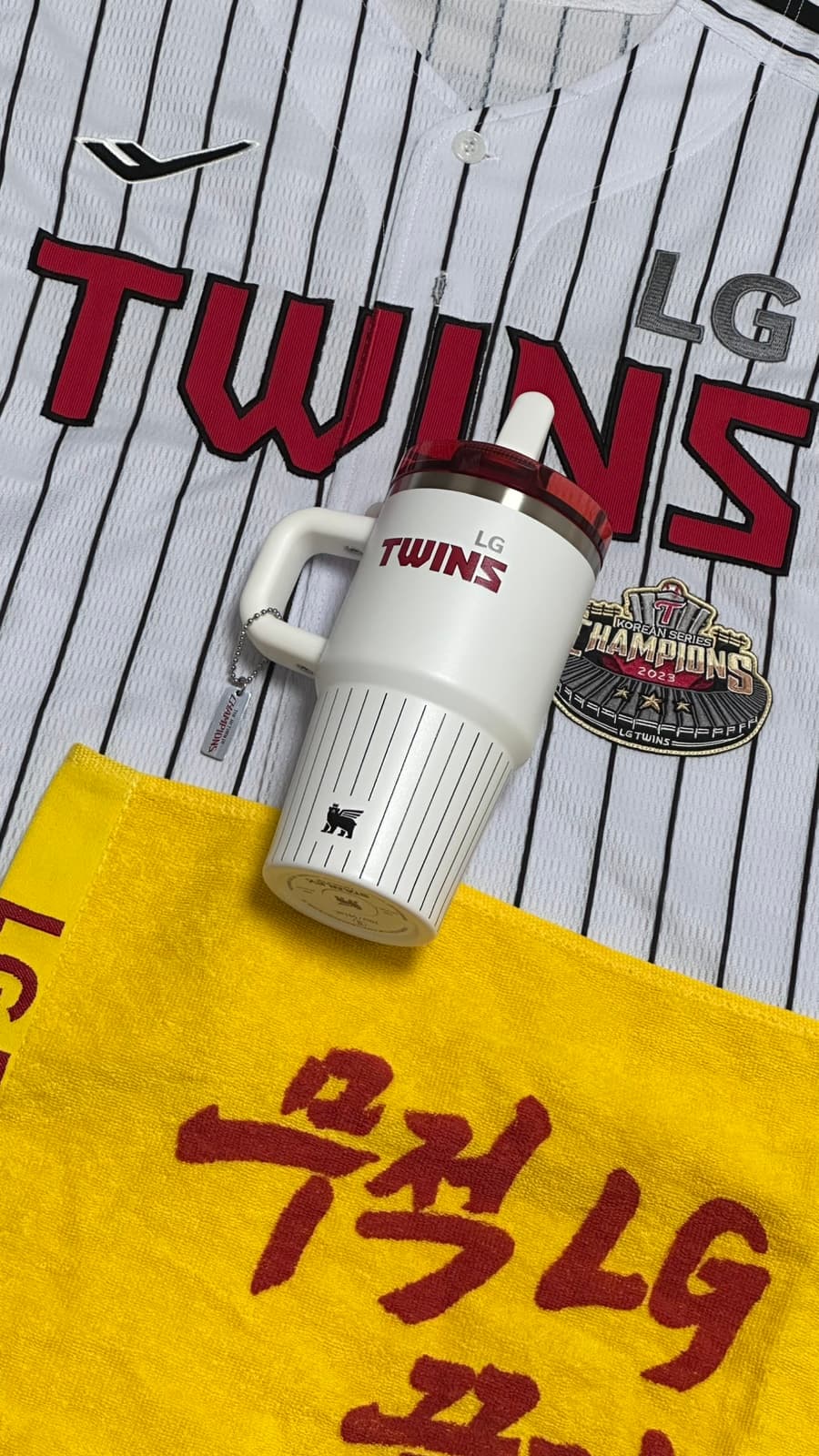 [LG vs SSG] 1루 레드 103블럭 14열180번 좌석 시야, 스탠리 텀블러, 오토김밥 불친절 레전드 후기